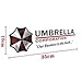 2pcs Umbrella Corporation Sticker Decal Aufkleber 35x10cm Eybrow Racoon Resident Evil JDM Car Pick Up Ford