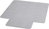 Flash Furniture MAT-CM11113FD-GG 36-Inch by 48-Inch Carpet Chairmat with Lip, Clear (Kitchen)