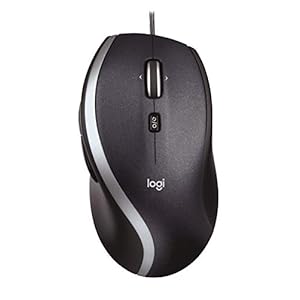 Logitech M500 Corded Mouse – Wired USB Mouse for