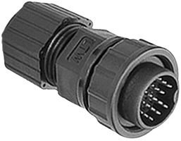 AMPHENOL LTW DD-18PMMP-LS7001 CIRCULAR CONNECTOR, PLUG, 18 POSITION, PANEL (50 pieces)