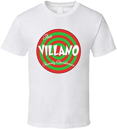The Villano Family Christmas Last Name T Shirt