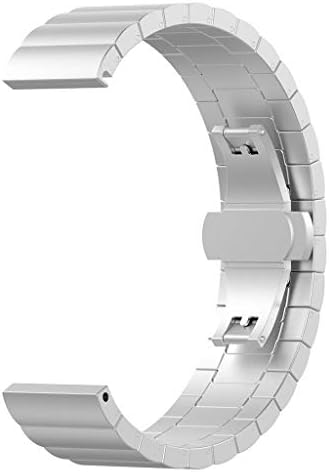 Mukoo Fashion Stainless Steel Replacement Strap Band Smart Watch Band Wrist Band Watchband For Huawei Watch GT/Honor Watch Magic/Ticwatch Pro