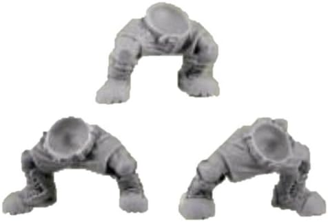 Kromlech Conversion Bitz: Orc Afrika Korps Legs (3) Miniature TOYS