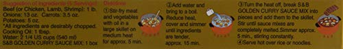S&B, GOLDEN CURRY JAPANESE CURRY MIX, MEDIUM HOT, 3.2 OZ