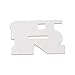 Auto-Mate Number Stickers 3D Metal Trunk Emblem Badge Decal Sticker (GTR)