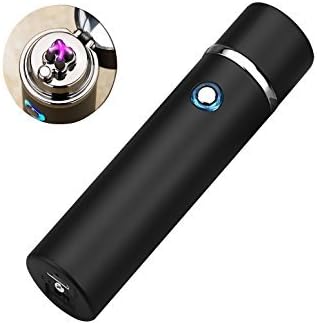 Revolutionary Flameless Plasma Beam Lighter - Rechargeable - Windproof - Splashproof - Redesigned - Pipes - Bowls - Cigars - Butane/Chemical Free (Matte Black)