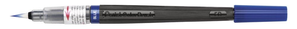 Pentel XGFL-103X Brush Pen with Watercolour Ink Blue — image 1