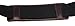 Iblue Replacement Luggage Shoulder Strap Canvas Adjustable Padded Travel Duffle Bag Straps # J2 (Black)