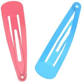 80 Pcs 20 Colors Girls Kids Women Snap Hair Clips Hair Barrettes Solid Candy Color Snap Barrettes, Multicoloured, 2 Inch - Image 4