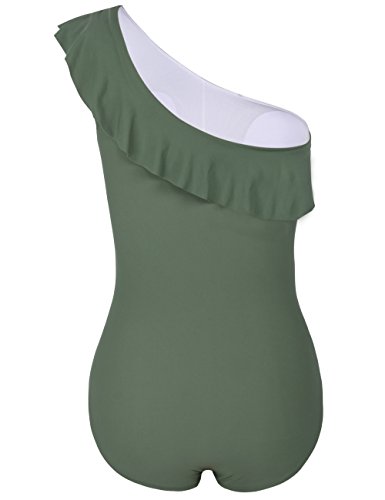 2 Hilor+Swimsuits+Shoulder+Asymmetric+Monokinis