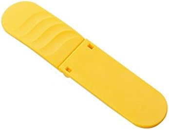 Toilet Seat Handle 2P / Gift offer / Convenience / Small Size / Adhesive / Gift / Interior / Toilet / Toilet / Home / Outdoor / Storage / Clean (YELLOW)