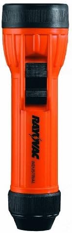 Rayovac Industrial Safety Flashlight Polypropylene 2 D Not Included Roll
