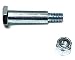 Shoulder Bolt and Lock Nut Replaces 4989H Wheel Bolt, 73930600 Locknut Craftsman, Poulan, Husqvarna: Bolt 938-0373, 738-0373, 938-0455, 738-0455, Nut 712-04065, 912-0431 MTD Cub Cadet Troy Bilt White