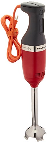 Click Here to See More Images KitchenAid KHBC210ER Commercial Series NSF Certified Immersion Blender, 10-Inch, Empire Red