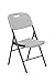 Sandusky Lee FPC182035 Resin Folding Chair with Molded Seat and Back, White (Pack of 4)