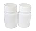 20PCS 100ML 3.4oz White Plastic Empty Portable Solid Powder Medicine Bottles Pill Tablet Holder Storage Case Container Box (100ML)