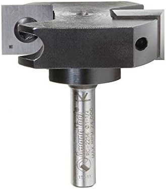 Amana Tool RC-2256 Mini Insert Spoilboard Surfacing Rabbeting Flycutter Slab Leveler & Surface Planer 1-1/2 D x 12mm (15/32) CH x 6mm SHK Router Bit
