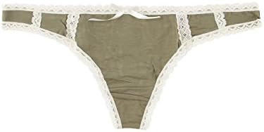 Bees Will Buzz Thong, Olive, Small