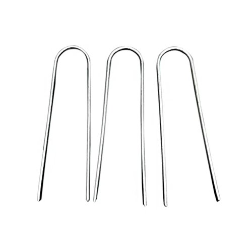 Originline 7.87" High Garden Pin,Landscape Staples Fabric Stake Pins,Weed Ground Cover Pegs,10Pack - Thumbnail 3