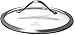 Calphalon Contemporary Hard Anodized Aluminum Dishwasher-Safe Nonstick Cookware Glass Lid, 8
