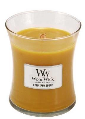 WOODWICK SCENTED CANDLE GOLD SPUN SUGAR 10OZ JAR by Woodwick