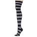 Isadora Paccini Women's Striped over the Knee Socks