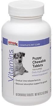 puppy vitamins petco