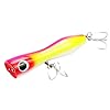 Mizugiwa-820cm-105g-Wood-Lure-Top-Water-Big-Game-Surface-Bull-Tuna-Lure-GT-Offshore-Popper