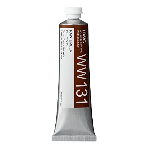 ホルベイン 透明水彩絵具 WW131 60ml ローアンバー 13131