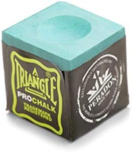 1 x Cube of Triangle Light Green PRO Chalk for The SERIOUS Player