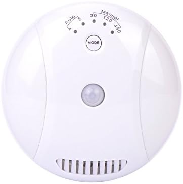 Anynow Mini Travel Size Air Purifier Round Portable Plug-In Ozone Ionizer Generator Odor Eliminator Air Cleaner for Home Bathroom Small Room (White)