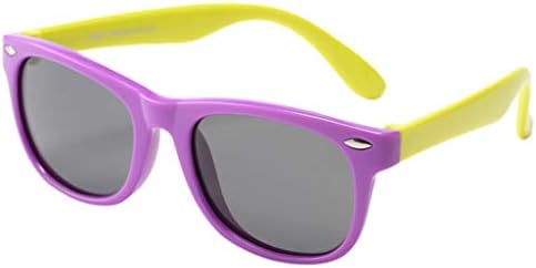 SCHOLIEBEN Toddler Baby Kids Boys Girls TPEE Anti-UV Flexible Stretchy Polarized Sunglasses