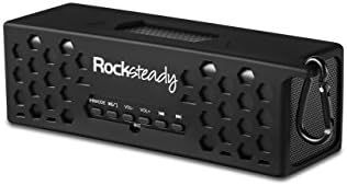 New Rocksteady 2 LOUD and CLEAR Portable Durable Bluetooth Speaker True 2.1 Stereo sound Integrated Speakerphone Water and Drop Resistant