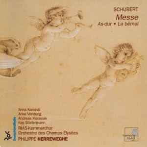 Amazon シューベルトミサ曲第5番 ヘレベッヘ(フィリップ), コロンディ(アンナ), ヴォンドゥング(アンケ), カラシアク