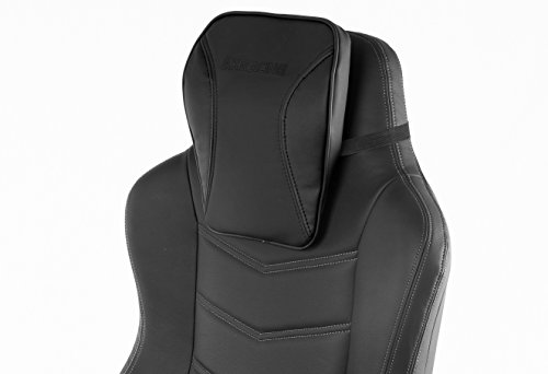 image for AKRacing Office Series Onyx Deluxe Executive Real Leather Desk Chair w
