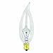25 Watt Soft White Clear Flame Tip Chandelier Dimmable Incandescent Maintenance Pack Light Bulb 15 Pack