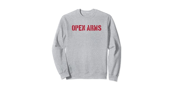 Amazon.com: Sudadera Open Arms : Ropa, Zapatos y Joyería