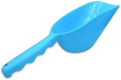 Plastic Handle Pet Dog Cat Food Feeder Shovel Scoop(Blue)
