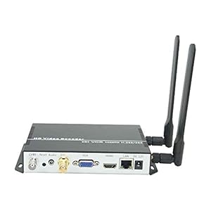 ISEEVY WiFi H.265 H.264 Video Decoder met HDMI VGA SDI Output voor Advertisement Display, IP Encoder Decoding, Network…