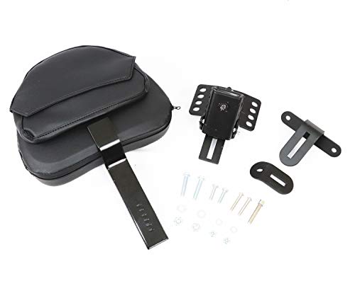 Plug-in Driver Rider Backrest Custom Made For 1997-2018 Touring Models, Adjustable
