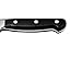 Winco KFP-84, 8″ Acero Chef’s Knife with Hollow Ground, Cook's Knife with Black Handle, Triple Riveted One Piece Full Tang Professional Chefs Knife