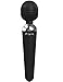 Vibrator Magic Rechargerable Water-resistant Wand Massager with 10x Multi-Speed, Mini Wireless Powerful Therapeutic Handheld Massager with Bendable Neck For Women, Man - Black