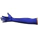 KAYSO Women's 22 Inch Classic Long Opera Length Satin Gloves In 41 Colors Assorted Glove, Purple, One Size