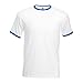Fruit Of The Loom Mens Ringer Short Sleeve T-Shirt
