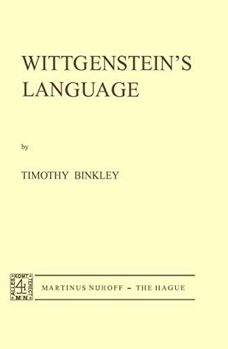 洋書 Finding One's Way Through Wittgenstein's Wittgenstein: An Introduction (Suny Series in Logic & Language