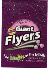 Liquorice and Blackcurrant Flyers 40 pieces