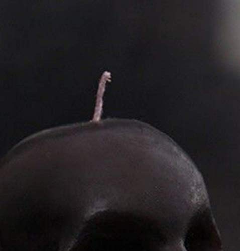 WWWL Creatieve kaars 2 stks Halloween Kaarsen Kleine Rookloze Skelet Terror Kaars Rode Hersenen Binnen Schedel Bloeden… - Image 3