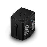 All in ONE World Travel Plug Power Adapter 2000 Watts Voltage Converter Step Down 220V to 110V for Hair Dryer Steam Iron Laptop MacBook Cell Phone - US to UK AU Europe Over 150 Countries