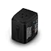 All in ONE World Travel Plug Power Adapter 2000 Watts Voltage Converter Step Down 220V to 110V for Hair Dryer Steam Iron Laptop MacBook Cell Phone - US to UK AU Europe Over 150 Countries