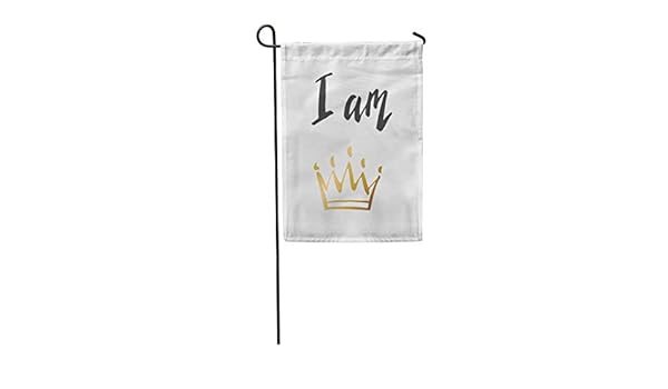 Amazon Com Tarolo Decoration Flag Drawn Hand Lettering I Am